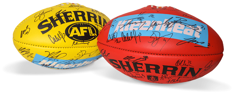 Official Kleenheat training ball signed by the 2026 Fremantle Dockers team.