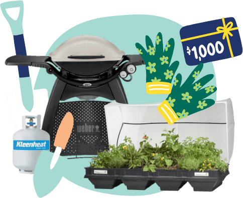 Ultimate home garden prize gift