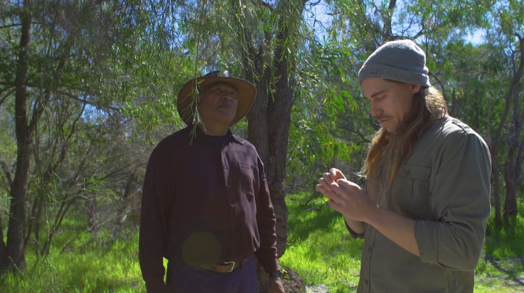 Paul Iskov and George Walley foraging