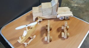 Palmerston Mens Shed woodwork toys