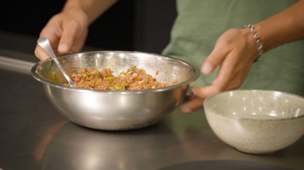 Brandan Pang Our State on a Plate Spicy Beef Dumplings