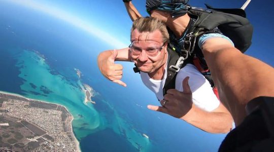 Skydiving Travis Hurst